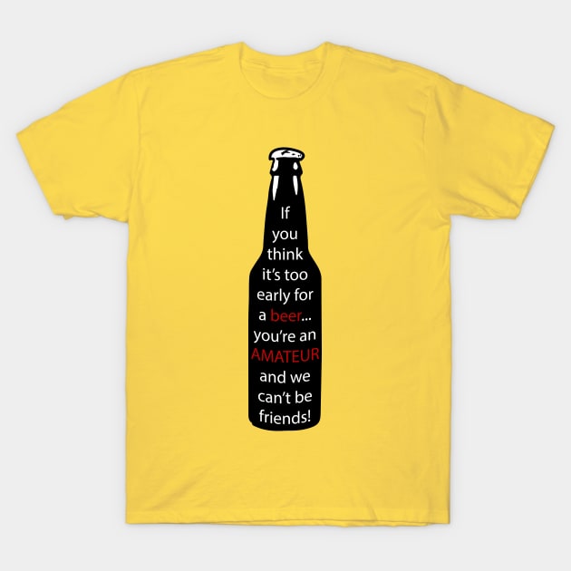 A message in the beer T-Shirt by DigitalCleo